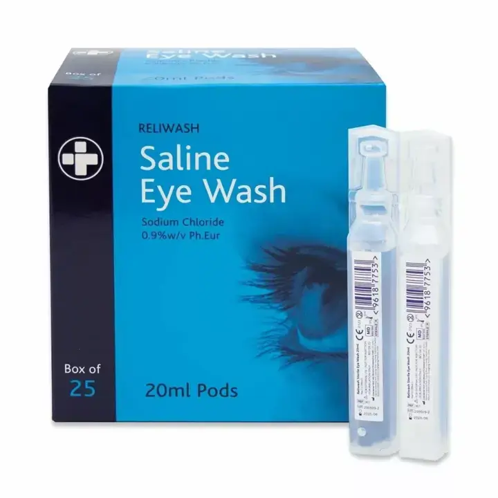 eye wash solution sachet