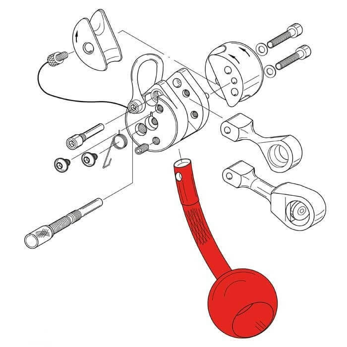 ART LockJack Release Lever-13750