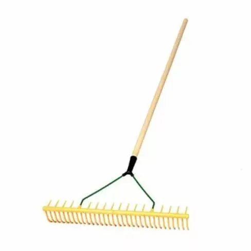 Chelwood 32P Self Cleaning Leaf & Grass Rake -0