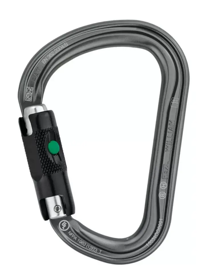petzl william ball lock karabiner