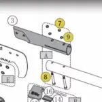 Silky Hayauchi Spare Bolts
