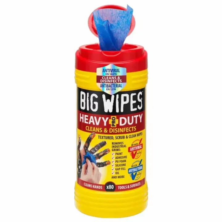 Big Wipes Heavy Duty Wipes - Pack of 80