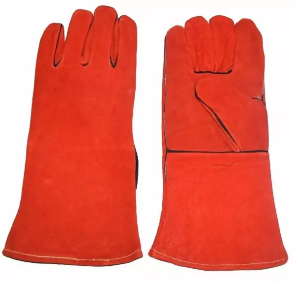 Welders Gauntlet Super Red Gloves