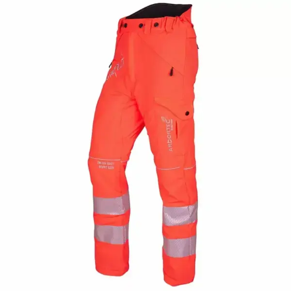 Arbortec Breatheflex Hi-Vis Orange Trousers - Type A - Class 1