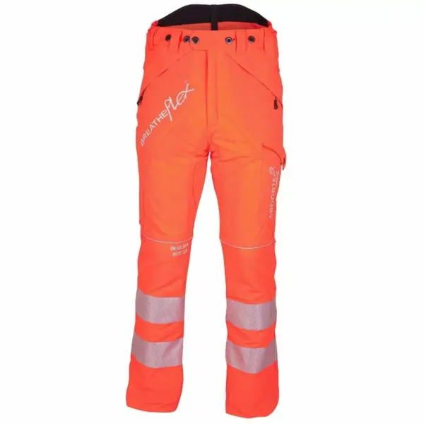 Arbortec Breatheflex Hi-Vis Orange Trousers - Type A - Class 1-12710