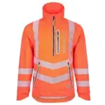 Arbortec Breathedry Hi-Vis Orange Waterproof Smock-12823