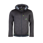 Arbortec Yeti Knitted Lined Grey Fleece Hoodie Jacket