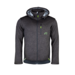 Arbortec Yeti Knitted Lined Grey Fleece Hoodie Jacket-0