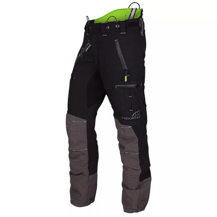 Arbortec Breatheflex Pro Black Chainsaw Trousers - Type C - Class 1-0