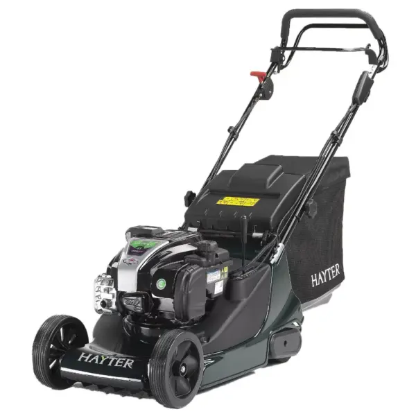 hayter harrier 41 self propelled es petrol lawn mower