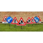 Quazar TriFlex 750mm Chapter 8 Road Sign Kit-0