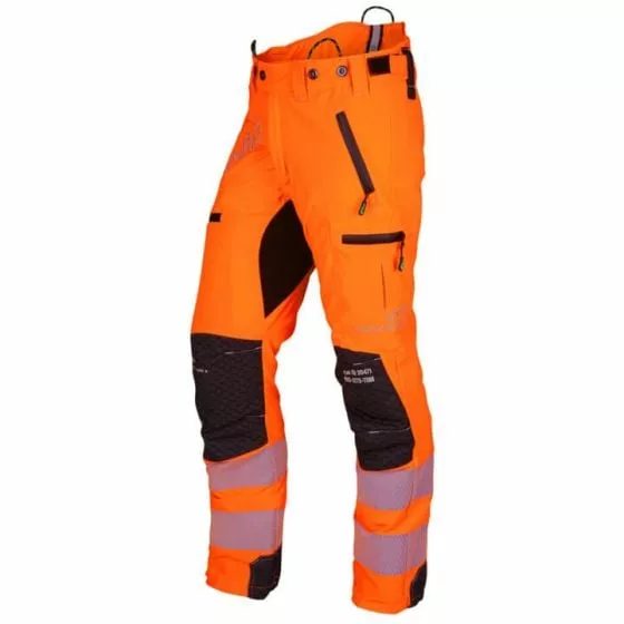 Arbortec Breatheflex Pro Hi-Vis Orange Chainsaw Trousers - Type C - Class 1