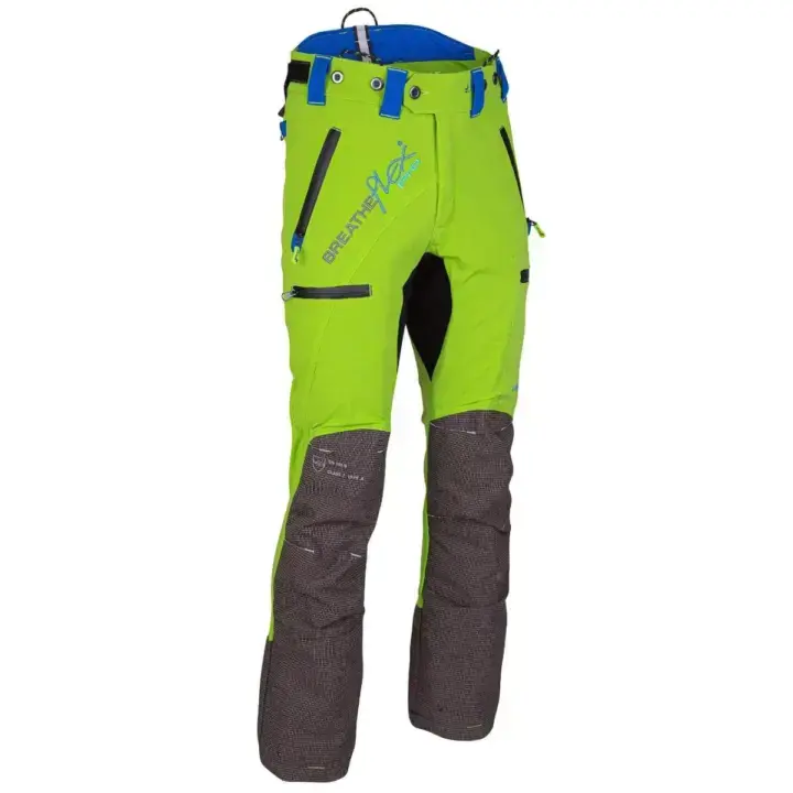 Arbortec Breatheflex Pro Lime Chainsaw Trousers - Type C - Class 1-15195