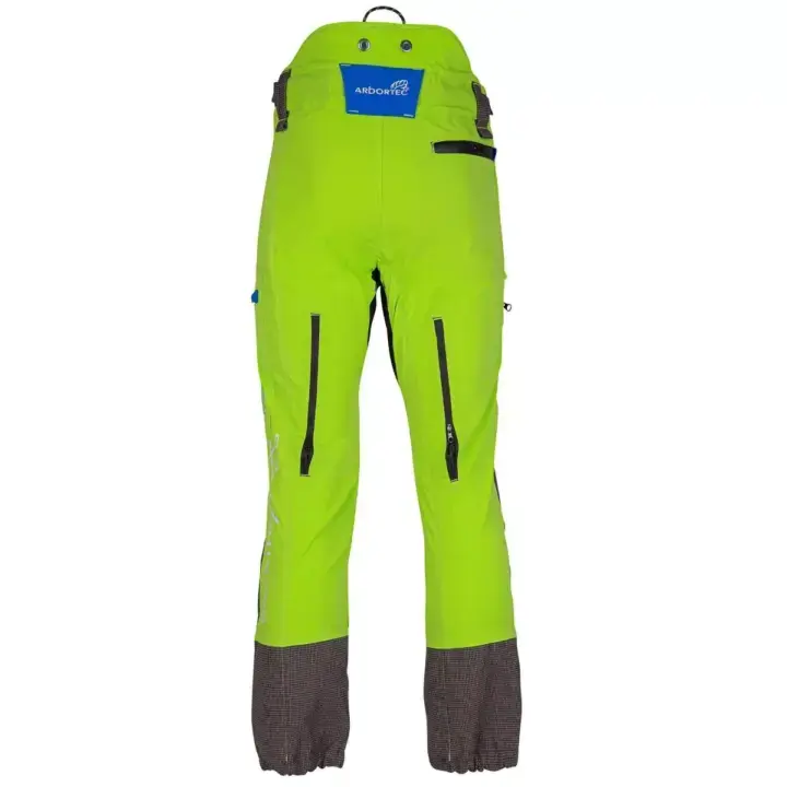 Arbortec Breatheflex Pro Lime Chainsaw Trousers - Type C - Class 1-15197