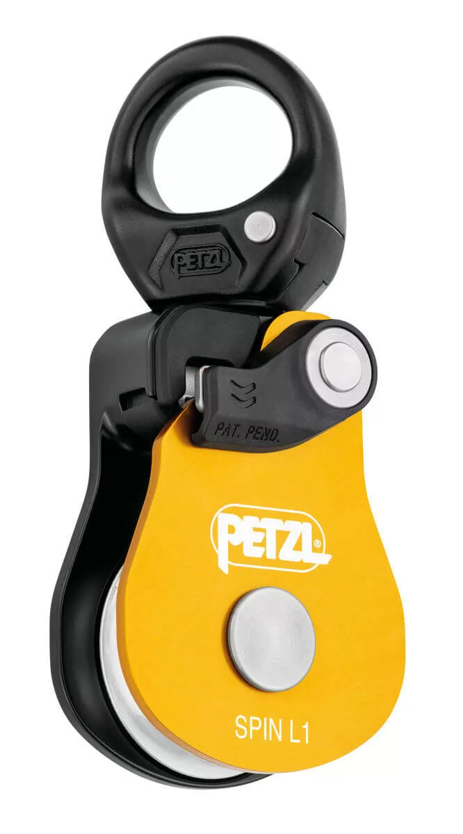petzl spin l1 7-13mm swivel pulley