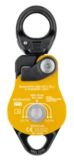 petzl spin l2 double swivel pulley