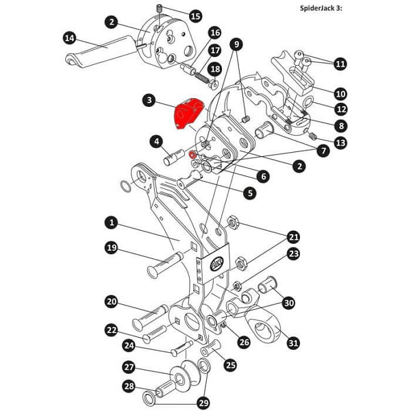 ART Spiderjack 3 Clutch C-16309