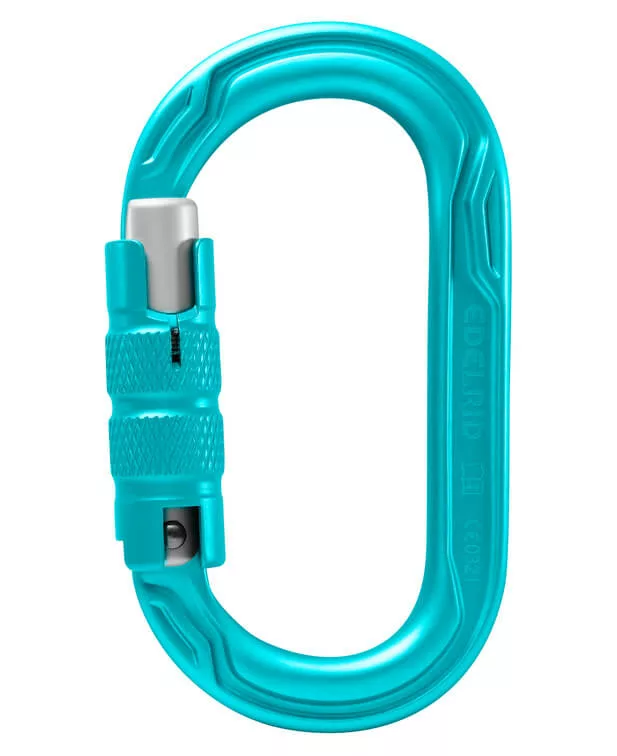 Edelrid Oval Power Mint Triple Lock Karabiner-0