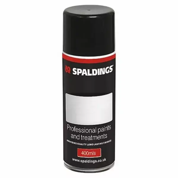 Spaldings Satin Black Aerosol - 400ml