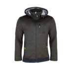 Arbortec Yeti Knitted Lined Olive Fleece Hoodie Jacket