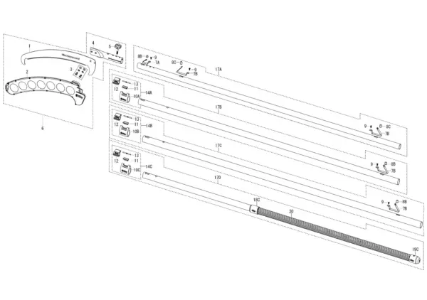 Silky Hayauchi Spare Parts