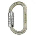 Petzl OXAN Steel Oval Triact Lock Karabiner (M72ATLA)