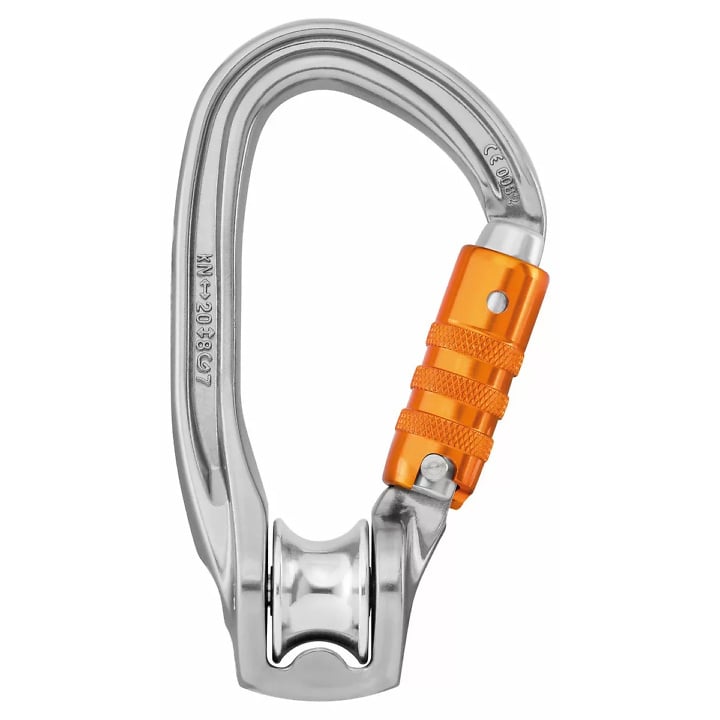 Petzl ROLLCLIP Z Triact Lock Pulley Karabiner-0