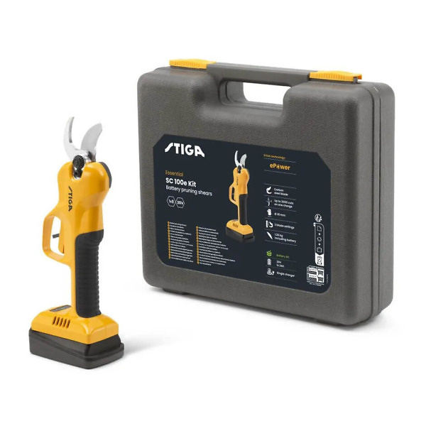 Stiga SC 100e Battery Pruning Shears (Kit)
