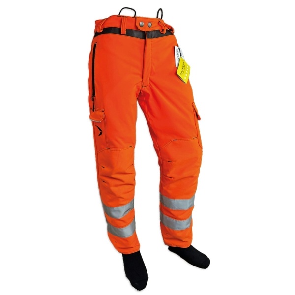 Pfanner Arborist Hi-Vis Orange Chainsaw Trousers - Type C - Class 1