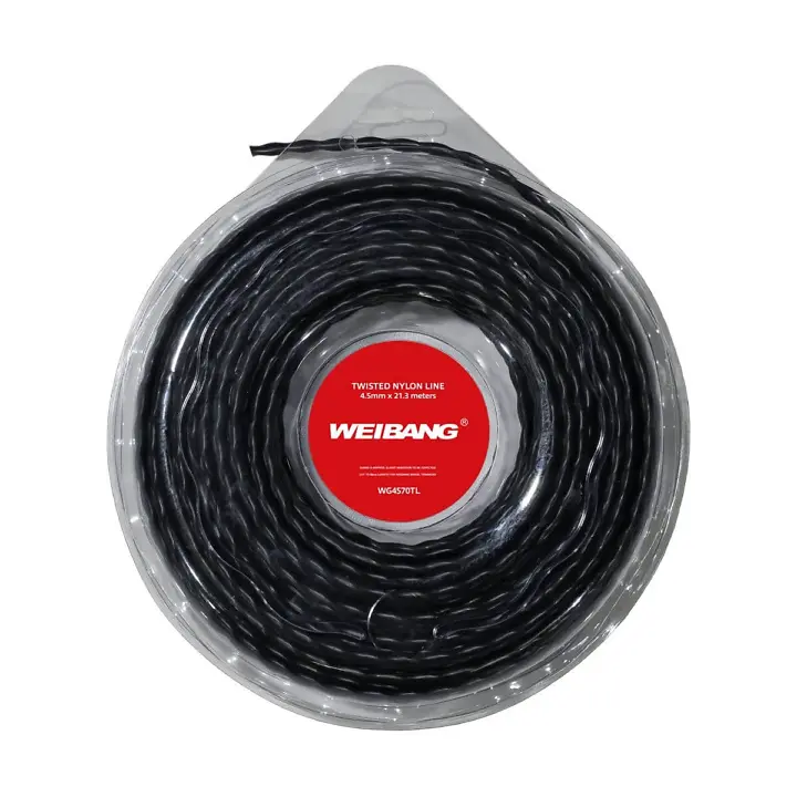 <a href="https://faeryn.xyz/brand/weibang/" class="clw-brand-logo" title="Weibang"><img src="https://faeryn.xyz/wp-content/uploads/2025/03/weibang-category-1.jpg.webp" alt="Weibang" style="max-width:180px; max-height:60px;" /></a>   Twisted Trimmer Line Roll – (4.5mm x 21.3m) Line Buxtons