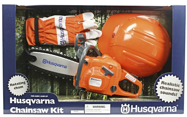 Husqvarna Toy Chainsaw Kit