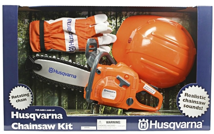 Husqvarna Toy Chainsaw Kit