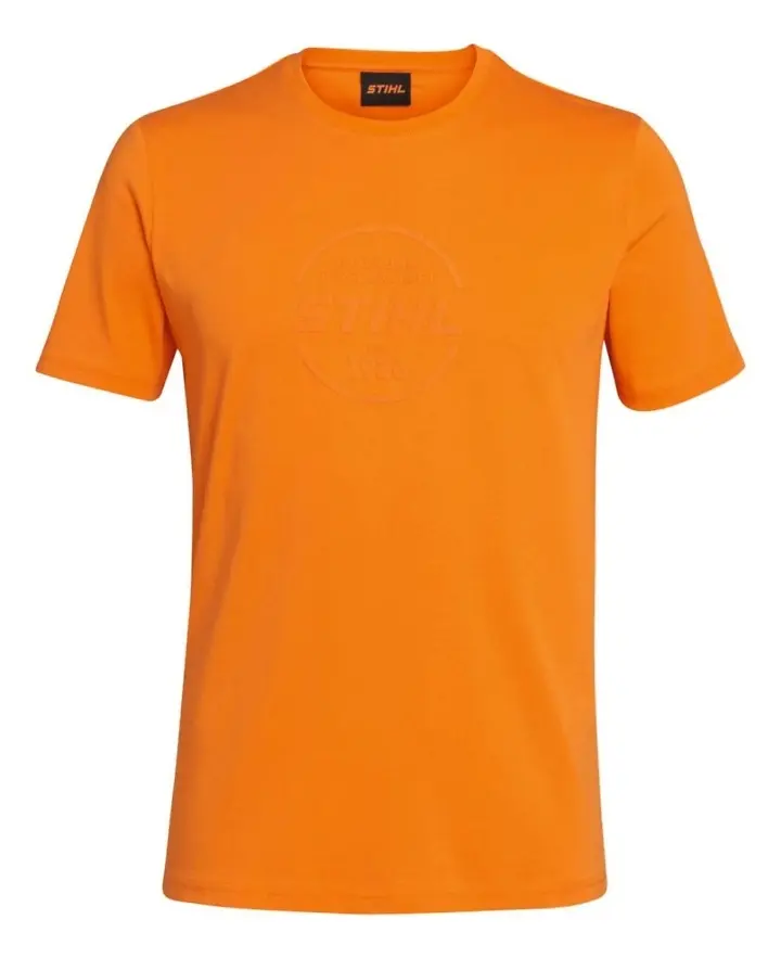 <a href="https://faeryn.xyz/brand/stihl/" class="clw-brand-logo" title="STIHL"><img src="https://faeryn.xyz/wp-content/uploads/2025/04/stihl-1.png.webp" alt="STIHL" style="max-width:180px; max-height:60px;" /></a>   Orange Circle Logo T-Shirt Casual Clothing Buxtons