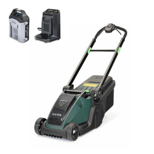 Hayter Hawk 36 Push Battery Lawn Mower (Kit)