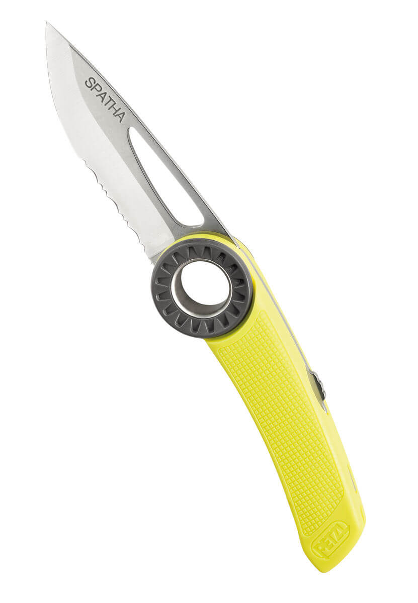 Petzl Spatha Knife - Yellow